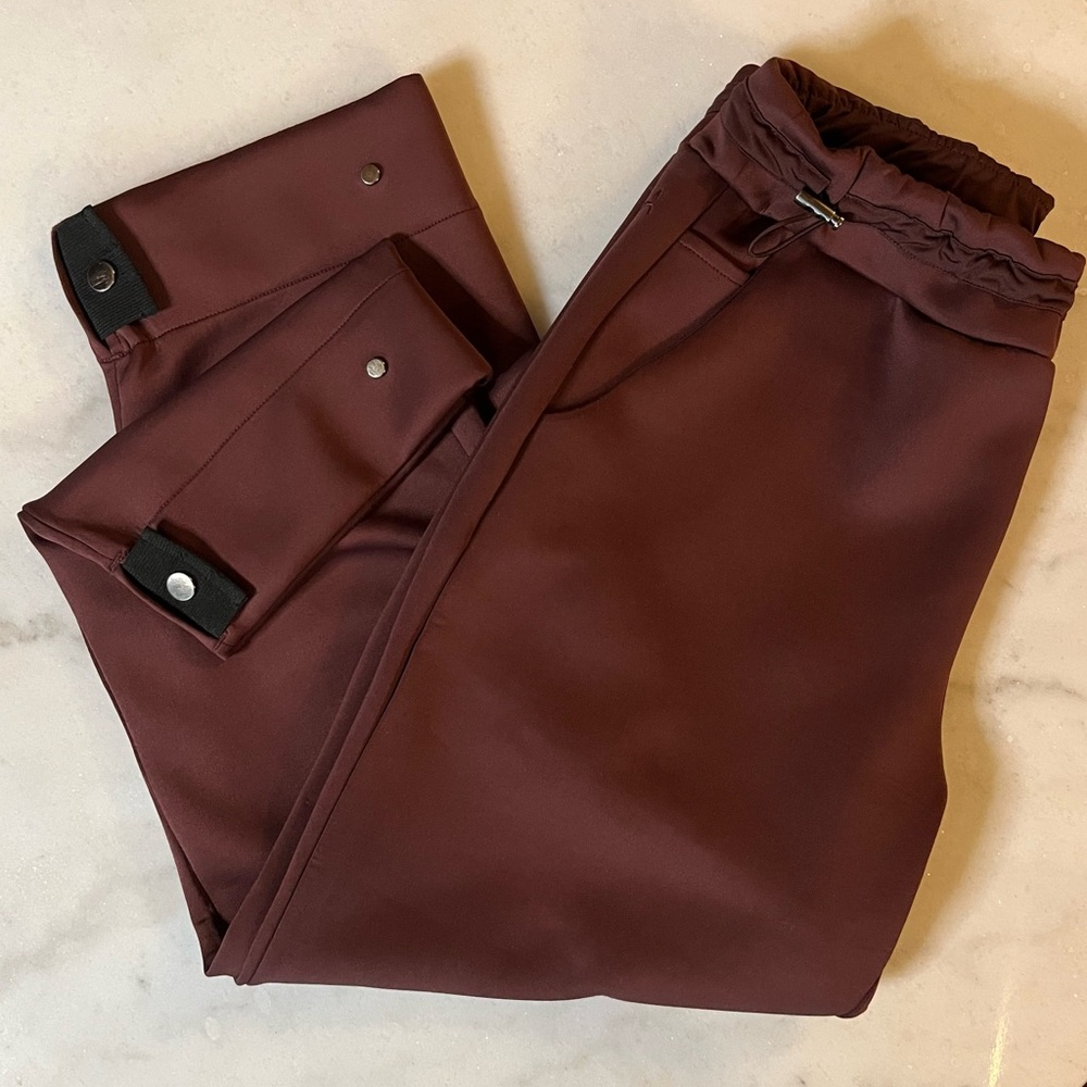 Burgundy ADAY Like a Dream Joggers in Merlot size small